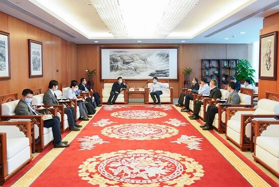 華能集團(tuán)有限公司總經(jīng)理、黨組副書記鄧建玲會見電力規(guī)劃設(shè)計總院院長杜忠明