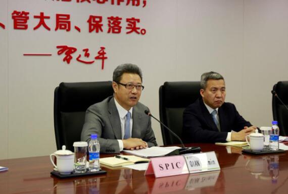 錢智民會見西門子總裁凱颯、西門子能源公司總裁布魯赫