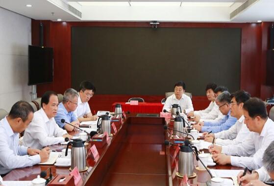 舒印彪拜會海南省委書記劉賜貴、省長沈曉明