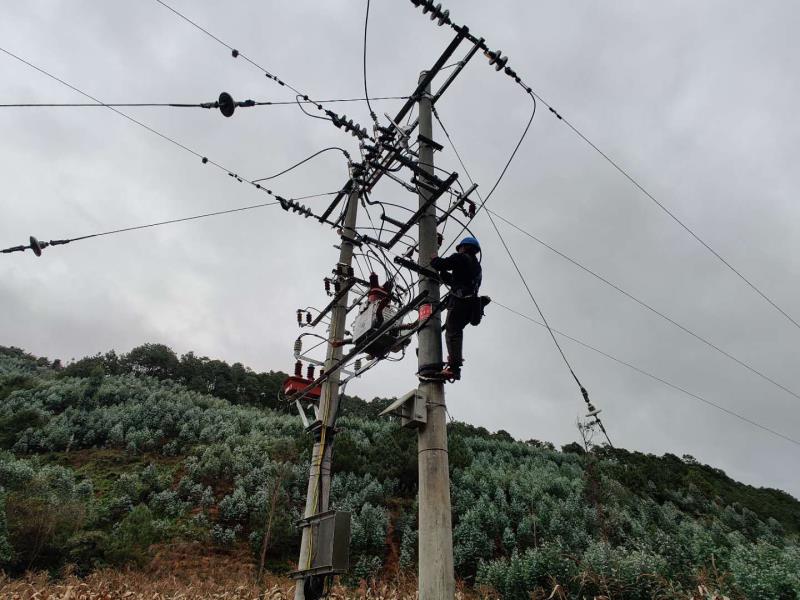 臨滄云縣供電局開展線路維護消缺，大幅提升供電可靠性