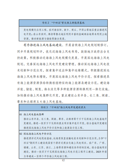 發(fā)改委、能源局等九部委聯(lián)合印發(fā)發(fā)布“十四五”可再生能源規(guī)劃！