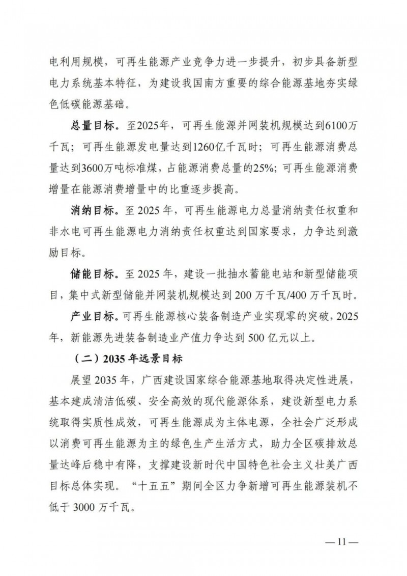 廣西“十四五”規(guī)劃：大力發(fā)展光伏發(fā)電，到2025年新增光伏裝機15GW！