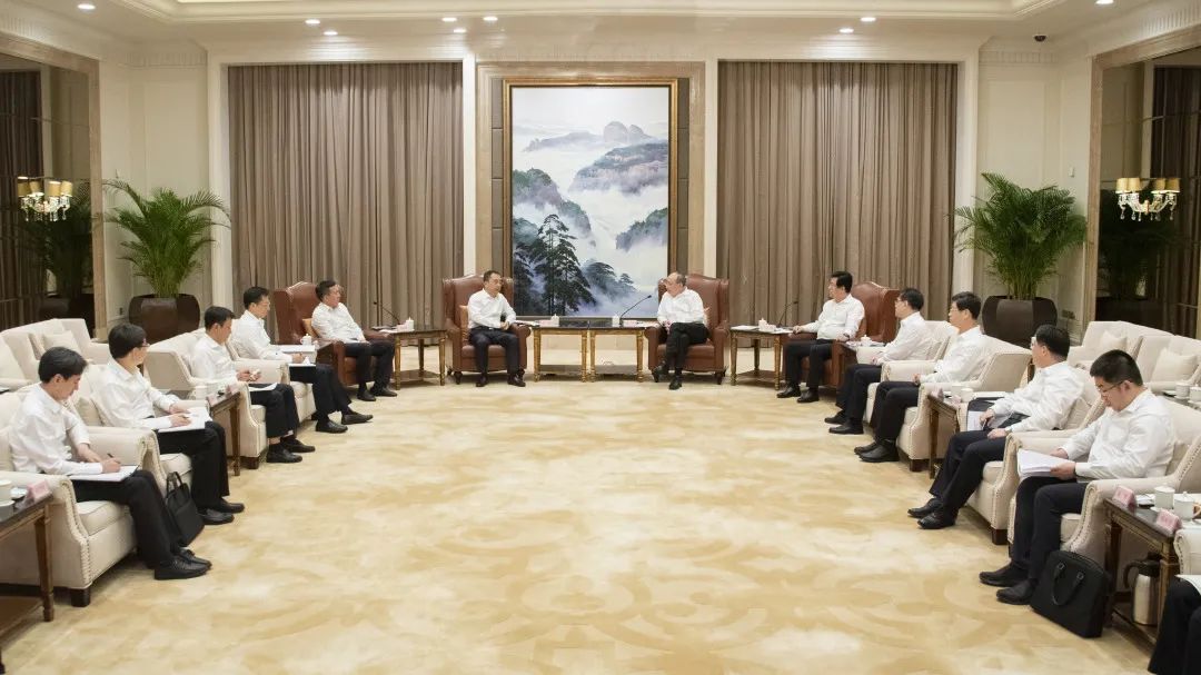 鄒磊、劉明勝拜會福建省委書記尹力、省長趙龍