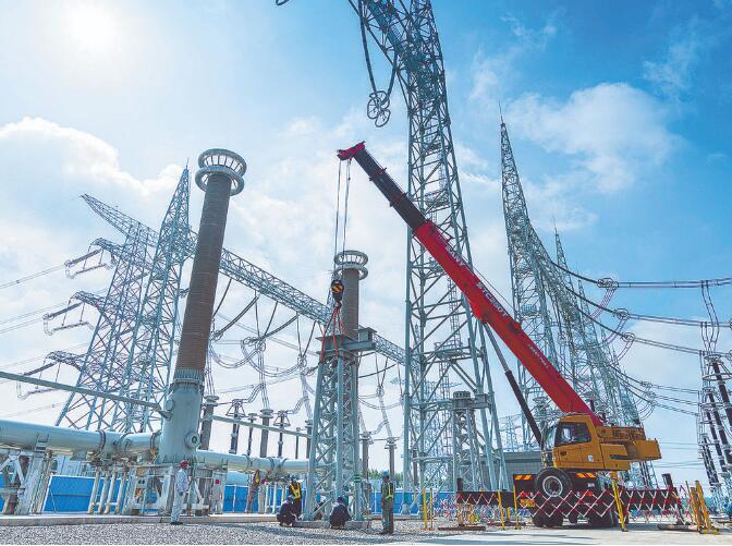 賦能京畿，北京東變電站擴(kuò)建忙