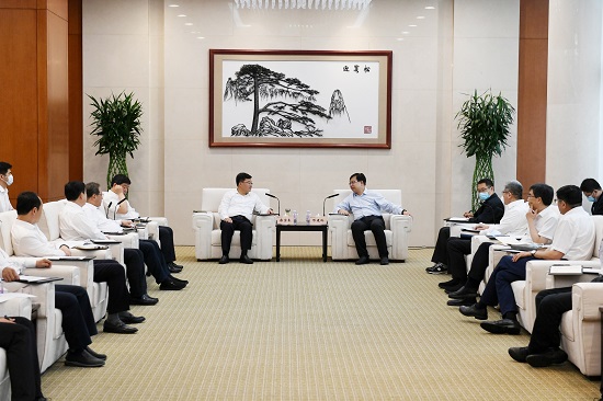 鄧建玲會(huì)見(jiàn)承德市委書記柴寶良、市長(zhǎng)王亞軍