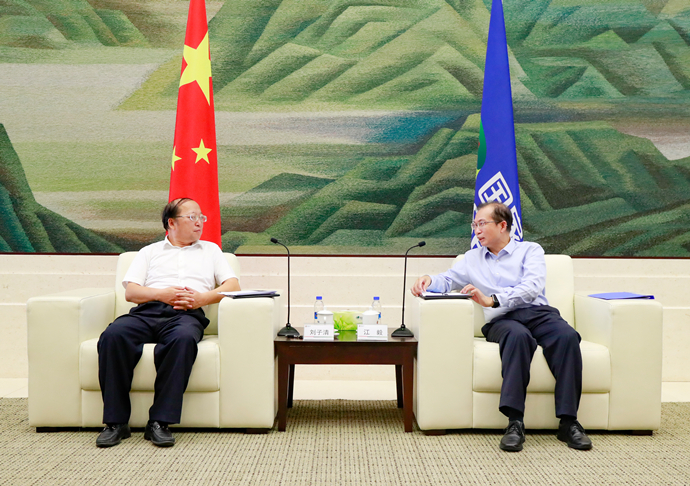 國家電投總經(jīng)理、黨組副書記江毅會(huì)見湖北省武漢市委常委、武漢經(jīng)開區(qū)工委書記劉子清