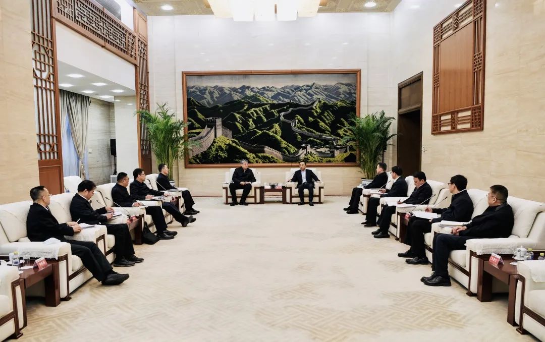 大唐集團鄒磊、劉明勝會見國家能源集團黨組書記、董事長劉國躍