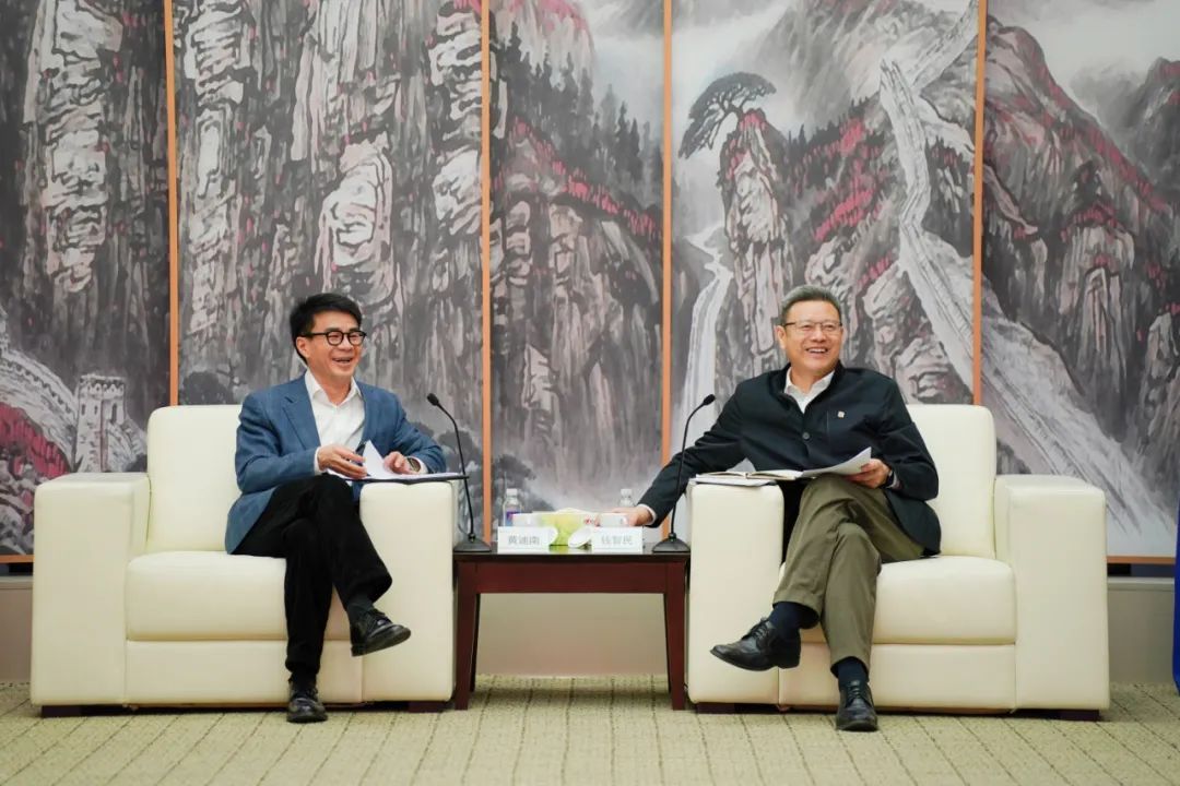 國家電投黨組書記、董事長錢智民會見申能集團(tuán)黨委書記、董事長黃迪南