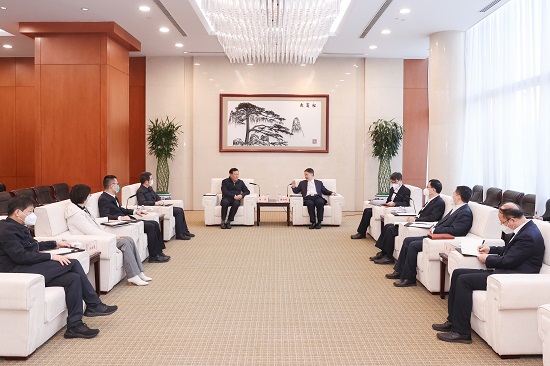 華能集團黨組書記、董事長溫樞剛會見中電聯(lián)常務副理事長楊昆