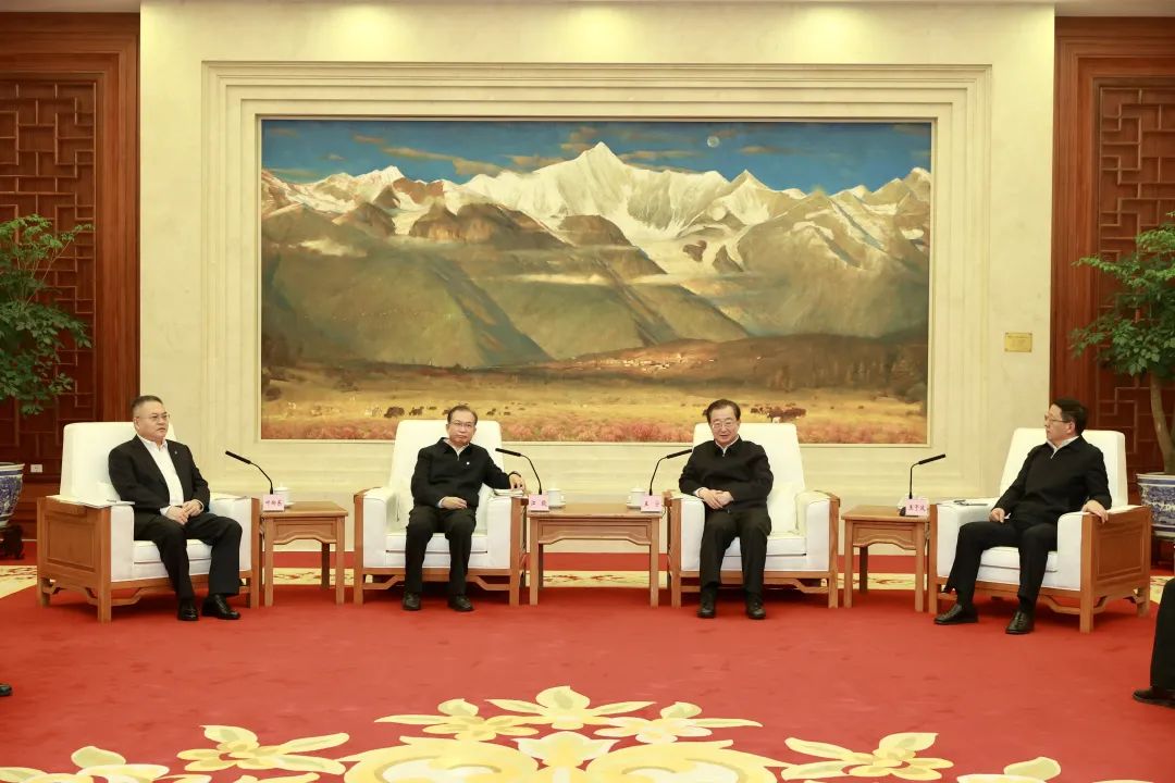華電集團(tuán)董事長(zhǎng)江毅、總經(jīng)理葉向東拜會(huì)云南省委書記王寧、省長(zhǎng)王予波