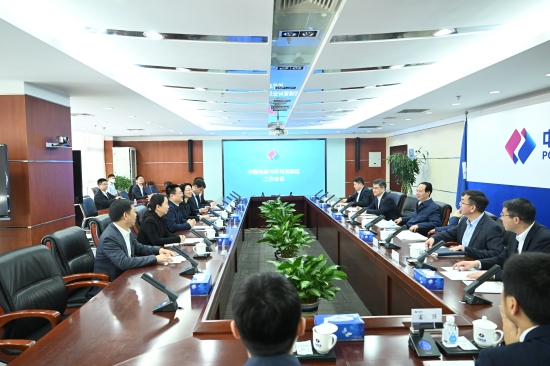 中國電建黨委書記、董事長丁焰章會見蘇州高新區(qū)黨工委書記毛偉