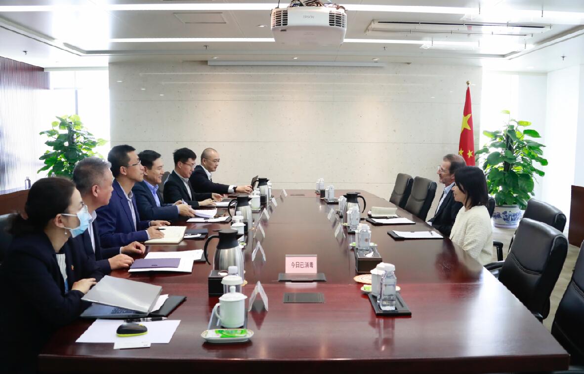國家電投黨組成員、副總經(jīng)理陳海斌會(huì)見國際鋁業(yè)協(xié)會(huì)秘書長邁爾斯·珀瑟