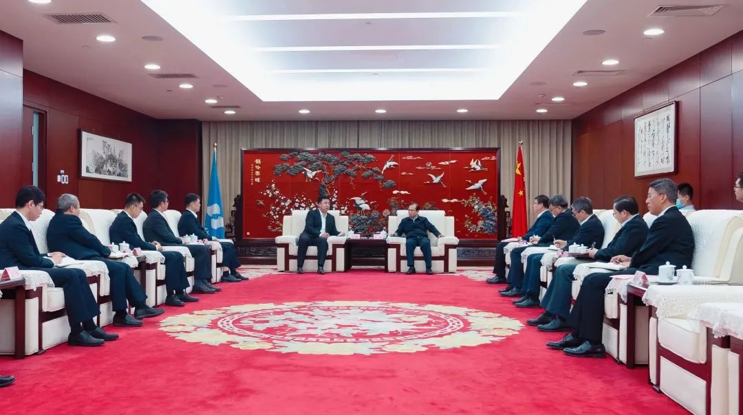 華電集團黨組書記、董事長江毅會見海博思創(chuàng)董事長、總經理張劍輝