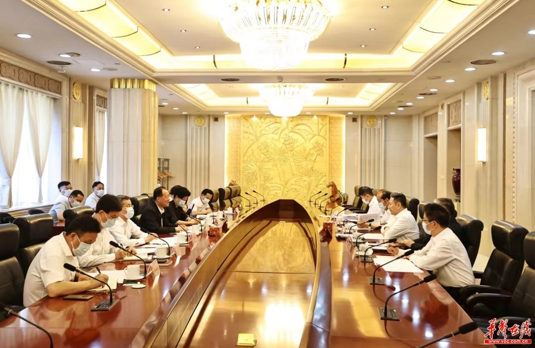 湖南省政府在京與交通運輸部、國家能源局、中國中車舉行工作會談