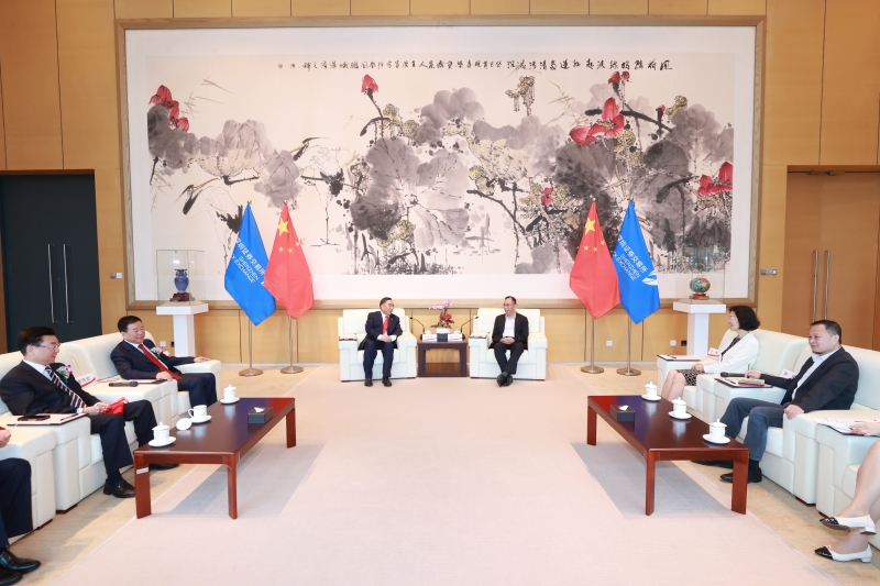 中國(guó)能建黨委書記、董事長(zhǎng)宋海良會(huì)見(jiàn)深交所理事長(zhǎng)陳華平、總經(jīng)理沙雁