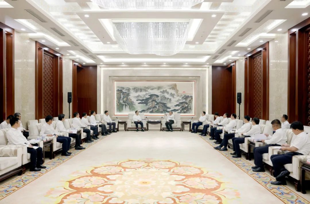 大唐集團(tuán)鄒磊、劉明勝拜會山東省委書記林武、省長周乃翔