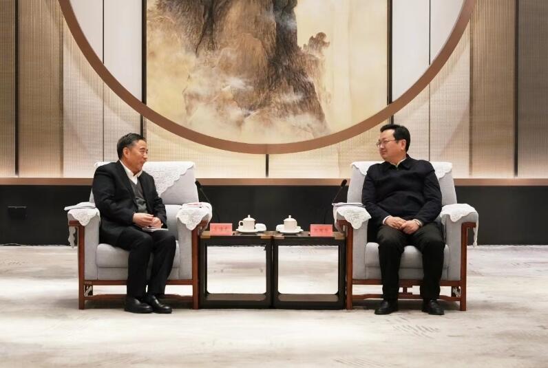 中國能建黨委書記、董事長宋海良拜會河北省委常委，雄安新區(qū)黨工委書記、管委會主任張國華并開展實地考察