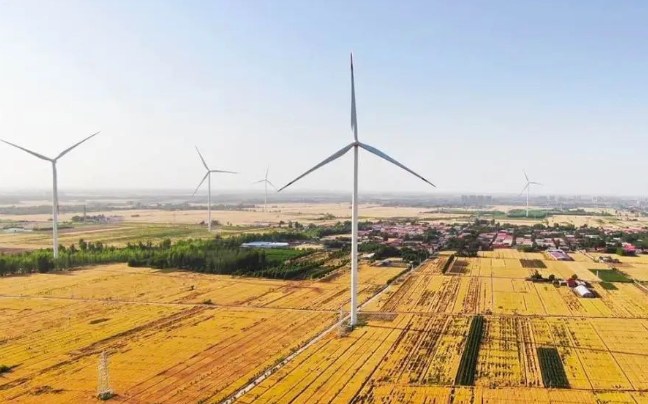 寰泰能源又一風(fēng)電項(xiàng)目落地河北柏鄉(xiāng)，總?cè)萘?0MW