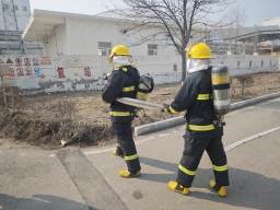 華潤(rùn)電力盤錦公司發(fā)電黨支部、綜合黨支部聯(lián)合開展消防應(yīng)急演練