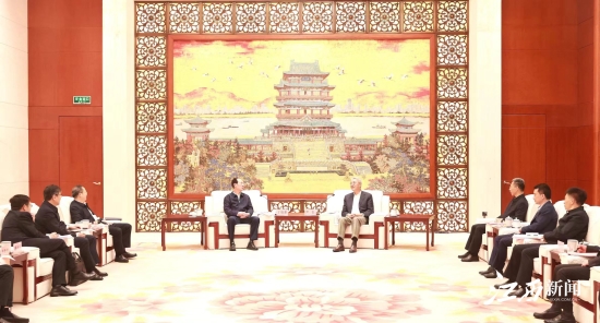 中國(guó)電建黨委書記、董事長(zhǎng)丁焰章拜會(huì)江西省委書記尹弘