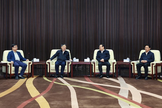 華能集團董事長溫樞剛、總經(jīng)理鄧建玲會見寧夏回族自治區(qū)黨委書記梁言順主席張雨浦