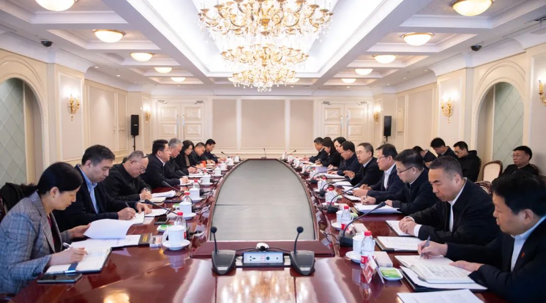 大唐集團(tuán)黨組書記、董事長(zhǎng)鄒磊與北京市副市長(zhǎng)高朋座談交流