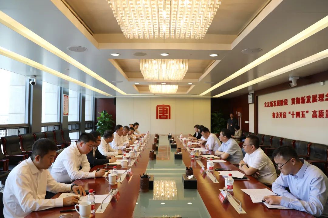 中建一局黨委書記、董事長吳愛國拜會(huì)大唐國際黨委書記、董事長王順啟