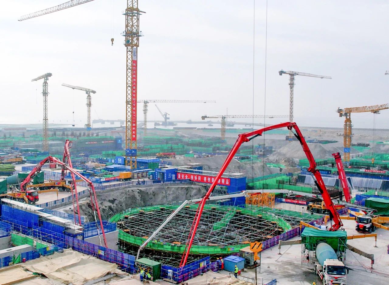 徐大堡核電廠邁入兩種機型、四臺機組全面建設(shè)階段