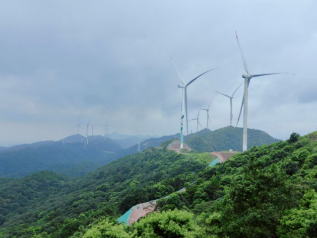單機容量新突破！貴港白花山風電場（一期）項目全容量并網(wǎng)