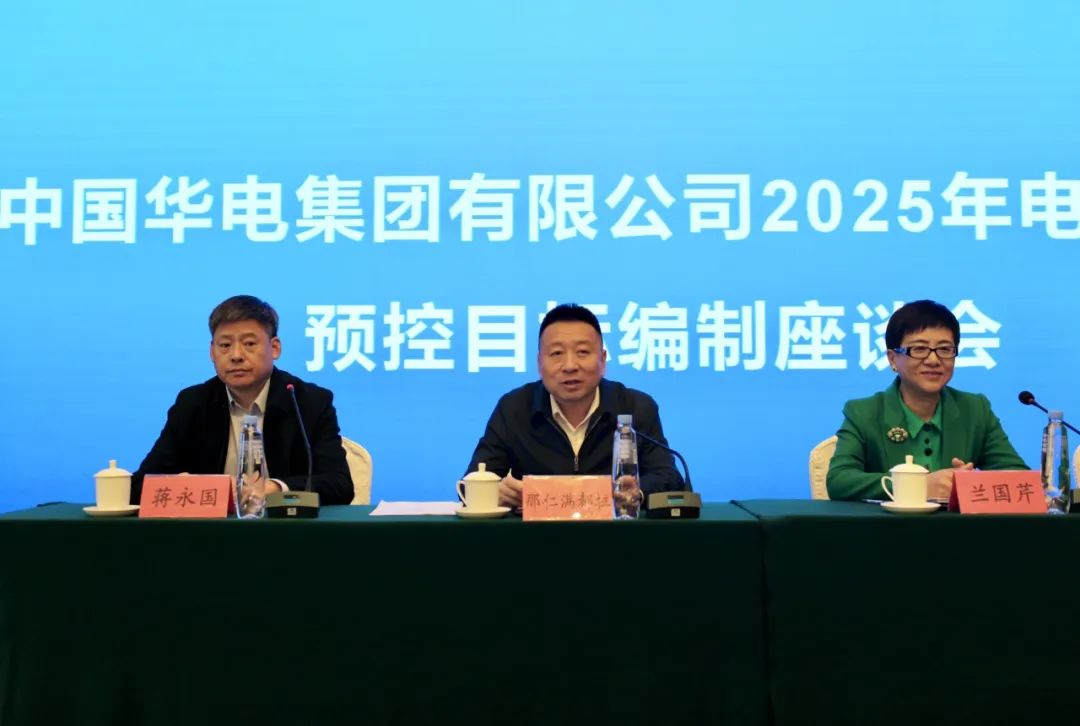 華能集團2025年電、熱量預(yù)控目標(biāo)編制座談會在呼和浩特召開