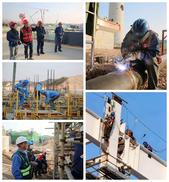 尋找“最美建設(shè)者”！陜煤石電開展工地?cái)z影主題黨日活動(dòng)