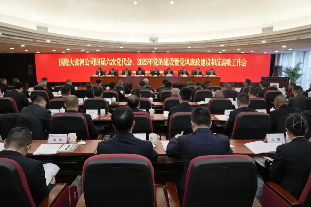 國能大渡河公司召開四屆第六次黨代會、2025年黨的建設(shè)暨黨風(fēng)廉政建設(shè)和反腐敗工作會