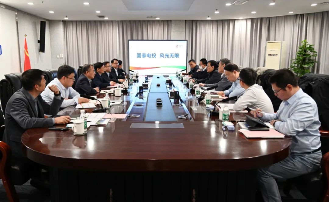 黃河水電公司黨委書記、董事長姚小彥會見國核電力院黨委書記、董事長李啟釗