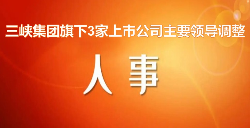 電力央企密集調(diào)整旗下上市公司領(lǐng)導(dǎo)層！